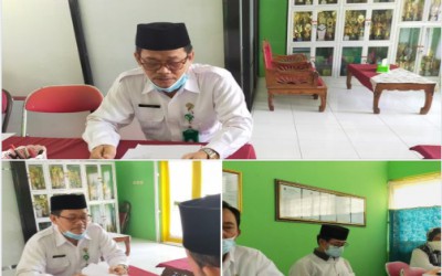 Rapat Kerja terbatas MTsN1 Demak