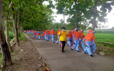 Jalan Sehat MTs Negeri 1 Demak